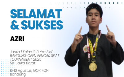 Azri Tundukkan Lawan, MTsN 2 Kota Bandung Kuasai Kelas G Putra di Bandung Open 2025