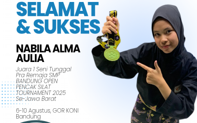 Nabila Alma Persembahkan Emas Tunggal untuk MTsN 2 Kota Bandung di Bandung Open 2025